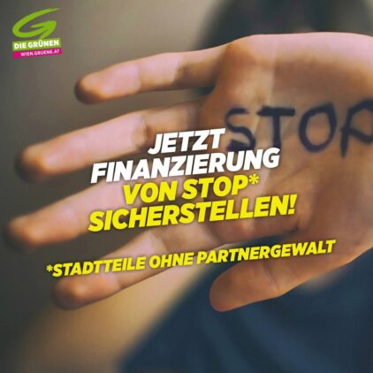 Jetzt Finanzierung von STOP sicherstellen_Grüne wien